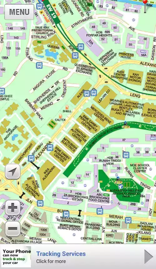 新加坡地图全图高清版 截图