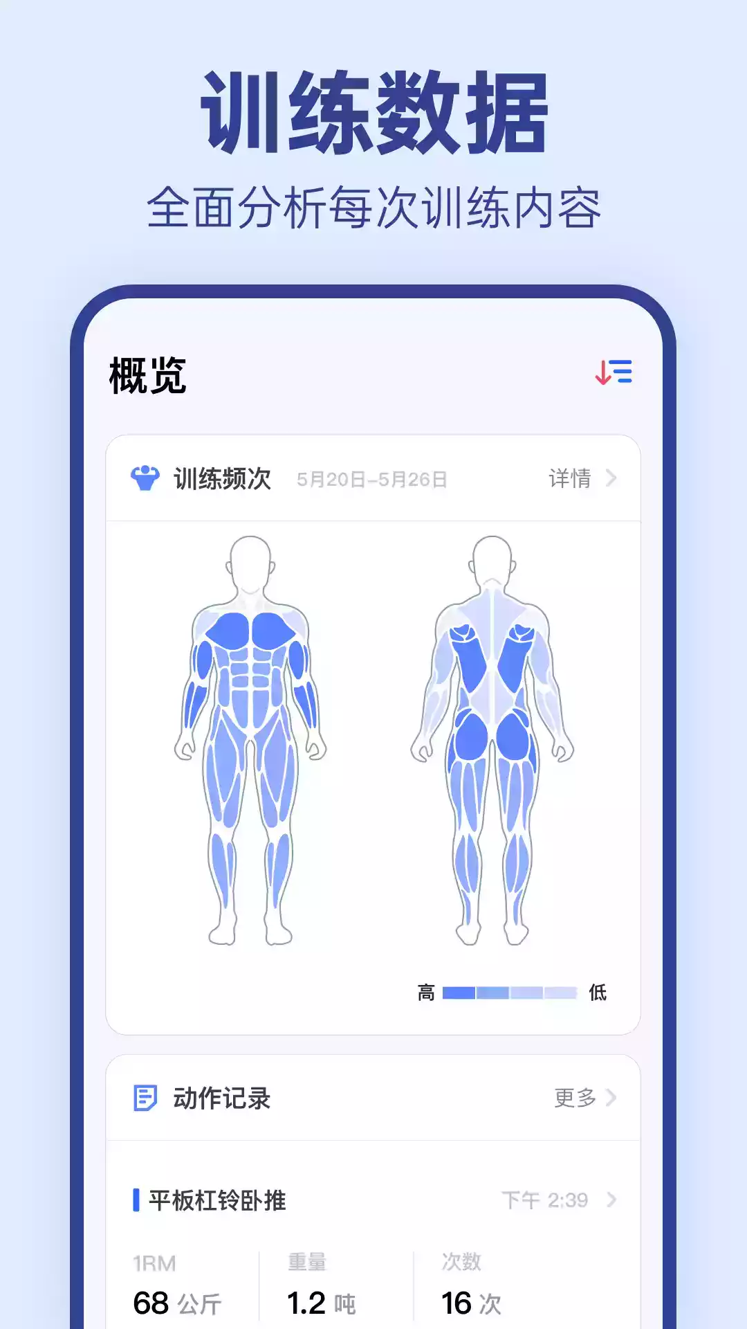 OneMore健身app 截图