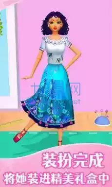 芭比娃娃公主装扮游戏 截图