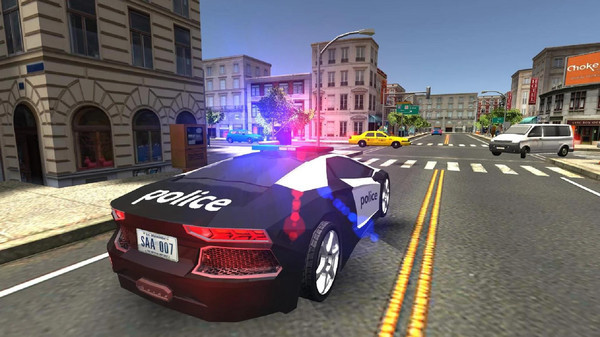 城市警车驾驶模拟 截图