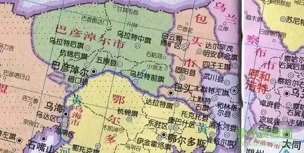 内蒙古地图全图大图 截图
