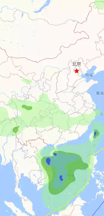 浙江省台风路径实时发布系统 截图