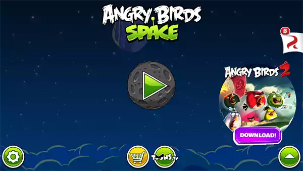 愤怒的小鸟太空版游戏 截图