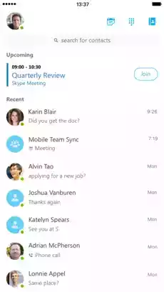 skype聊天软件安卓手机版 截图